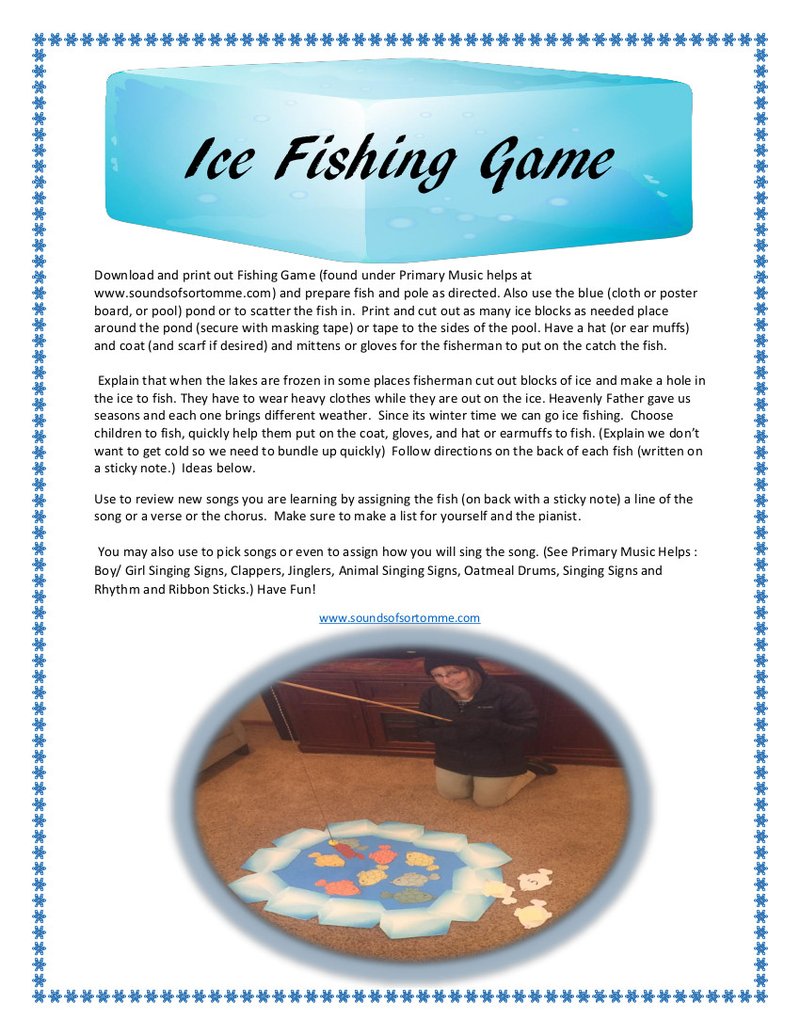 Discover ice fishing game online